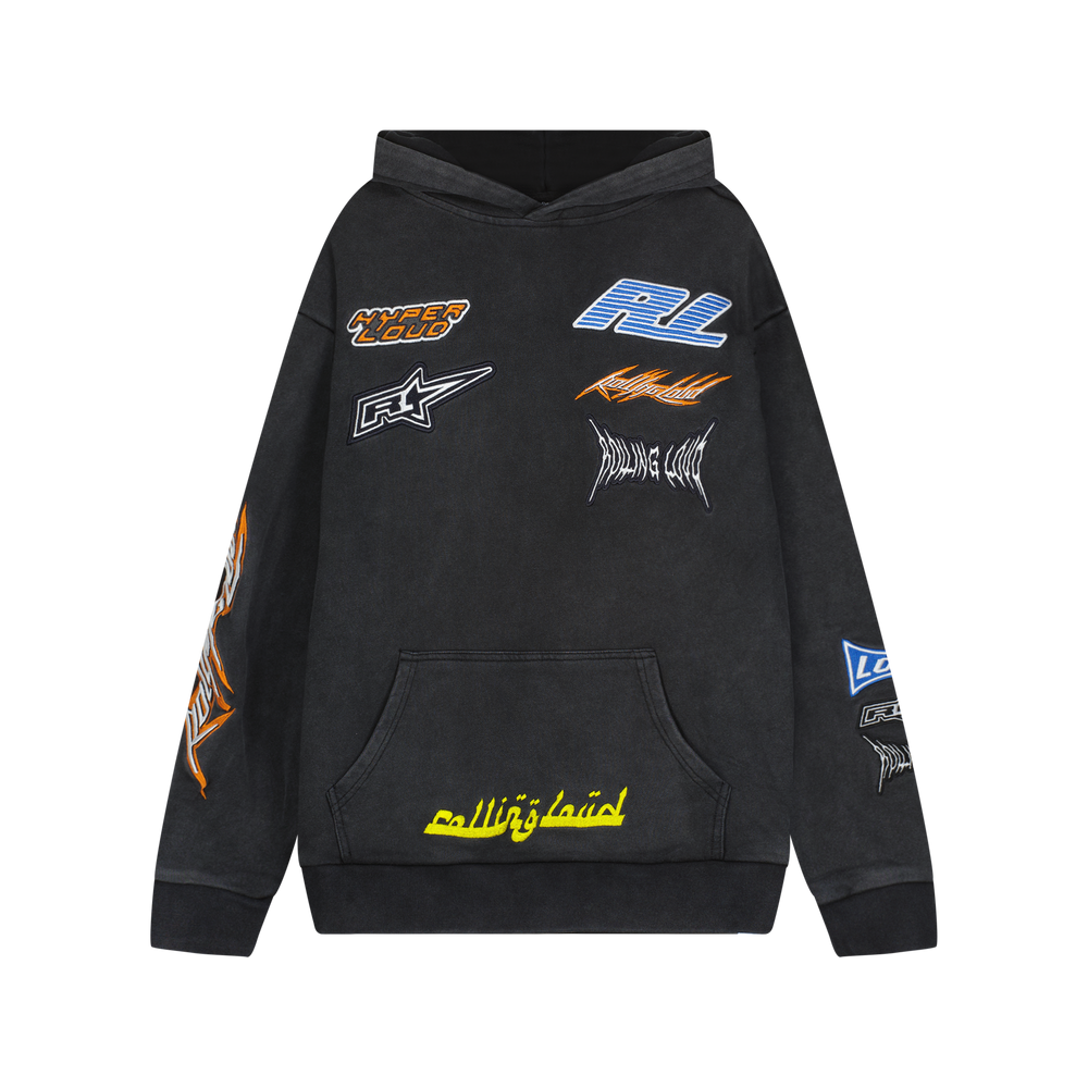 RL Super Moto World Tour Black Hoodie