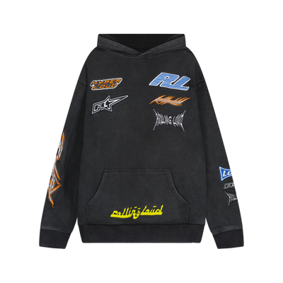 RL Super Moto World Tour Black Hoodie