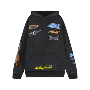 RL Super Moto World Tour Black Hoodie