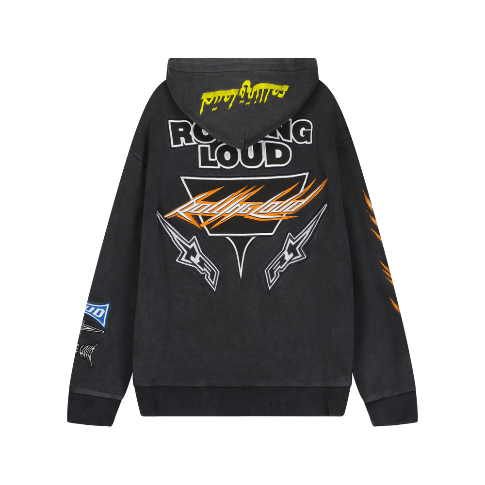 RL Super Moto World Tour Black Hoodie