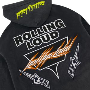 RL Super Moto World Tour Black Hoodie