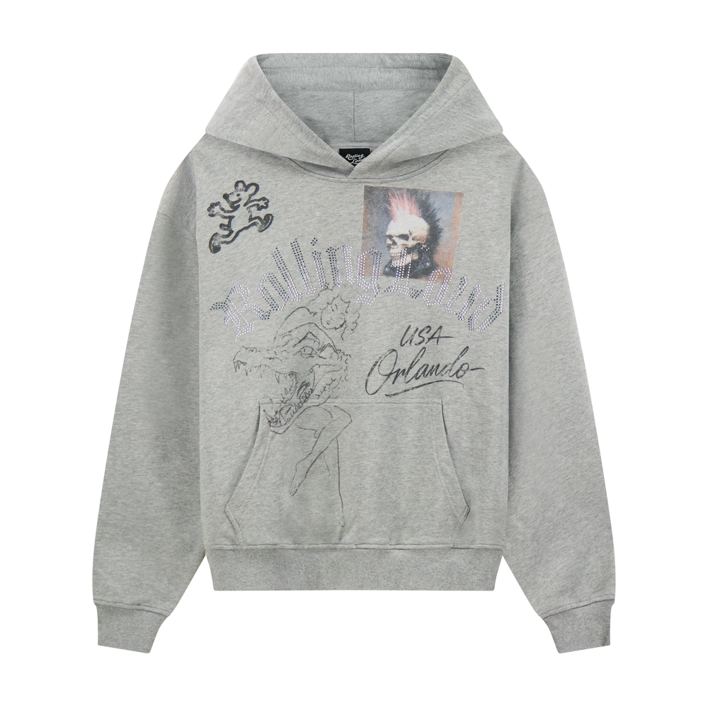 Signature Orlando Bling Grey PO Hoodie