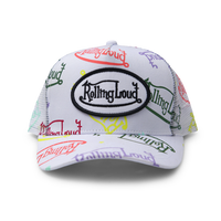 RL Von Loud White Trucker Hat