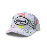 RL Von Loud White Trucker Hat