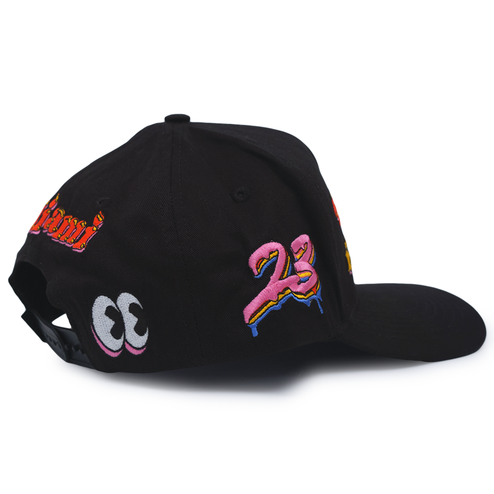 Exclusive Miami 23 Black Snapback Hat