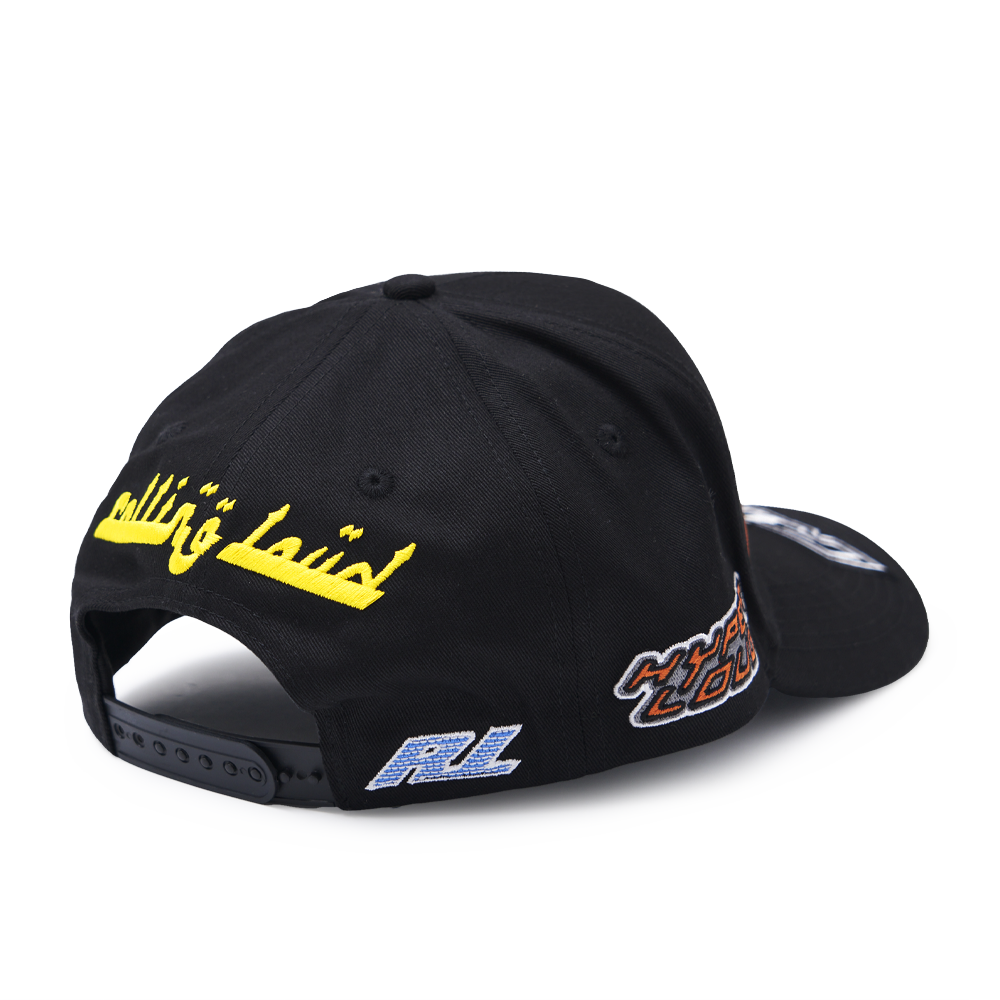 RL Super Moto Black Snapback