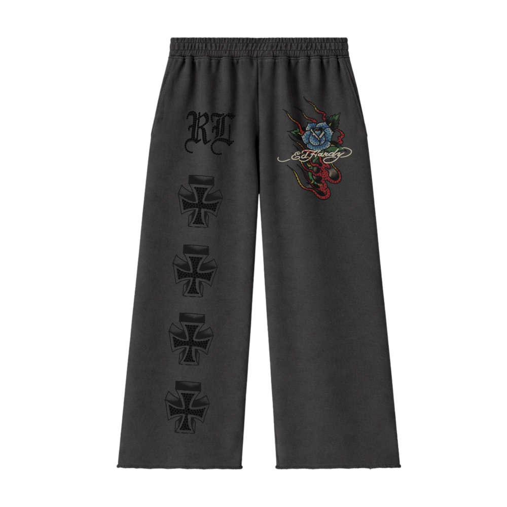 RL X ED HARDY CROSS SWEATPANT
