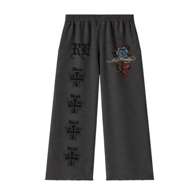 RL X ED HARDY CROSS SWEATPANT