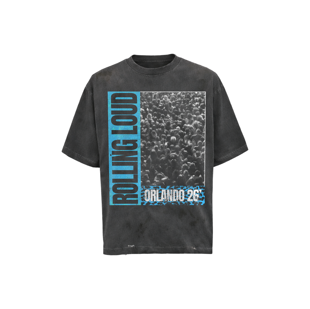 IN THE CROWN VINTAGE BLACK 26 LINEUP TEE