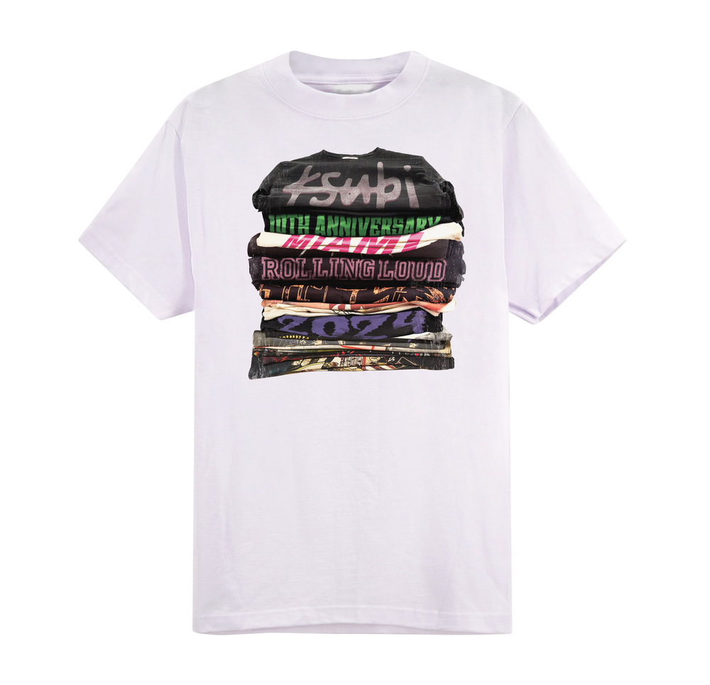 KSUBI x Rolling Loud Biggie Tee Tru White