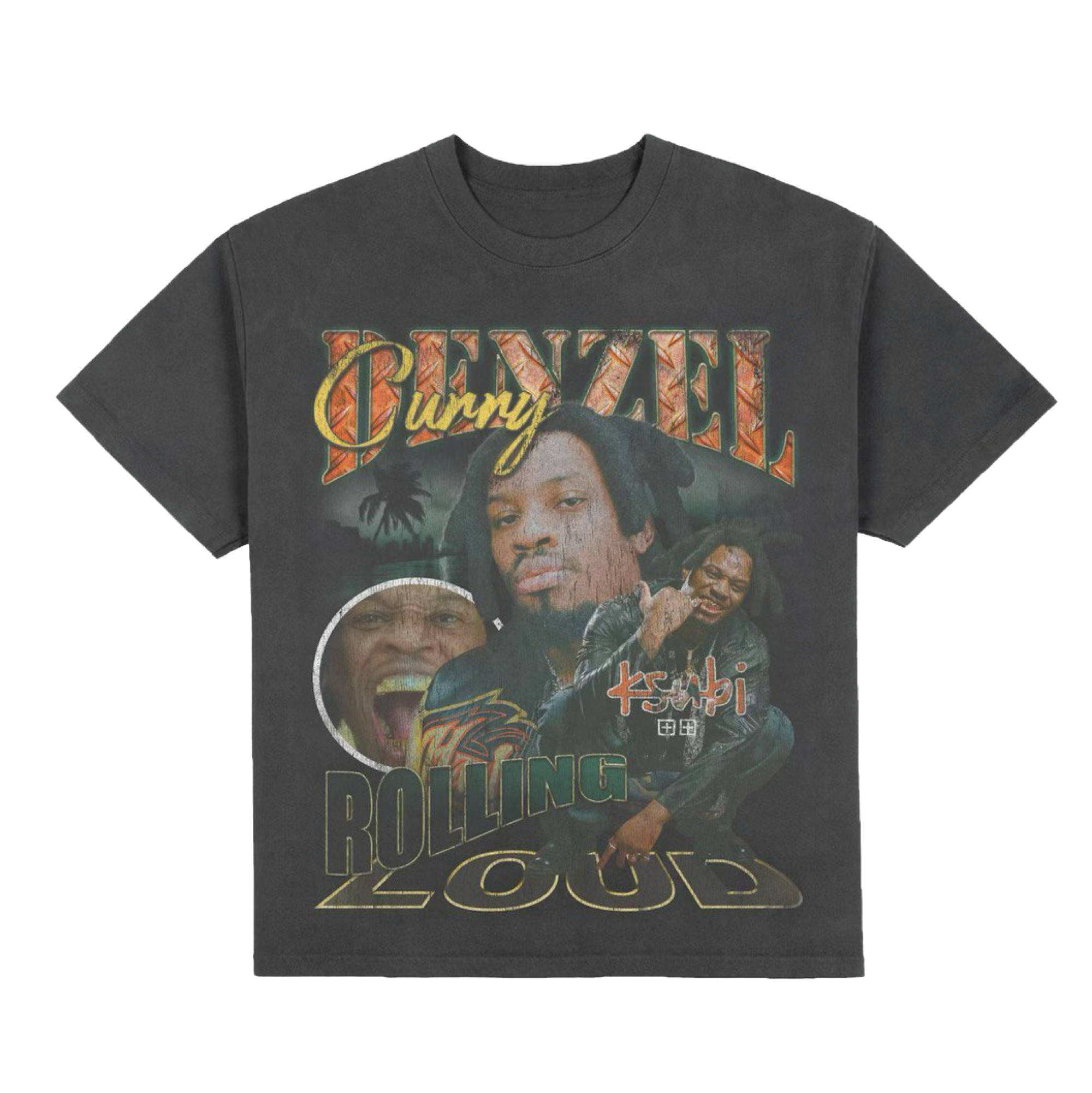 KSUBI x Denzel Curry x Rolling Loud Black Tee
