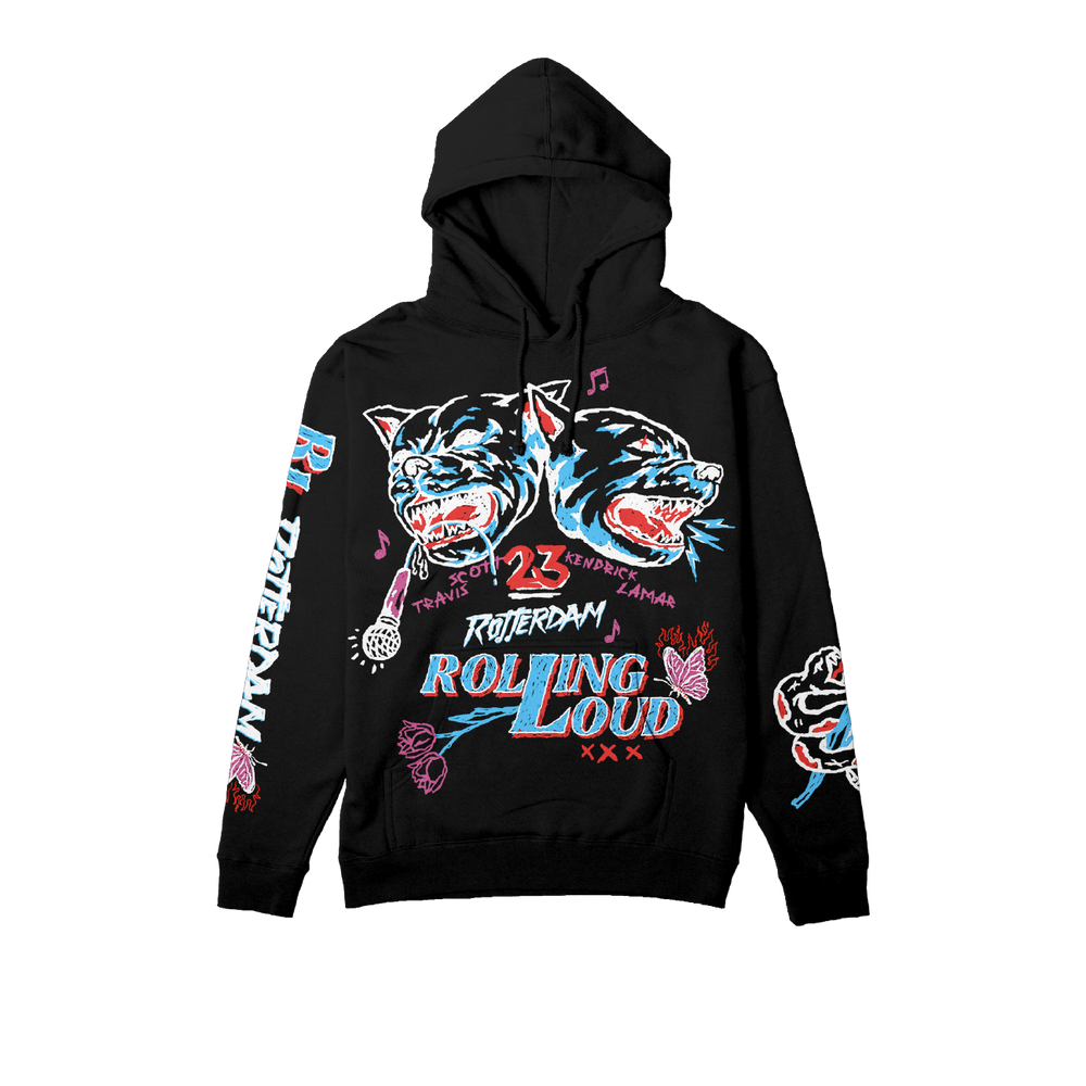 RL Rotterdam 23 Bite Back Black Hoodie