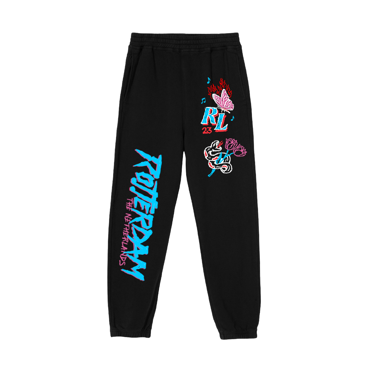 RL Rotterdam 23 Bite Back Black Sweatpants