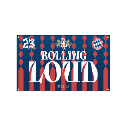 RL Munich 23 Loud League Fest Flag