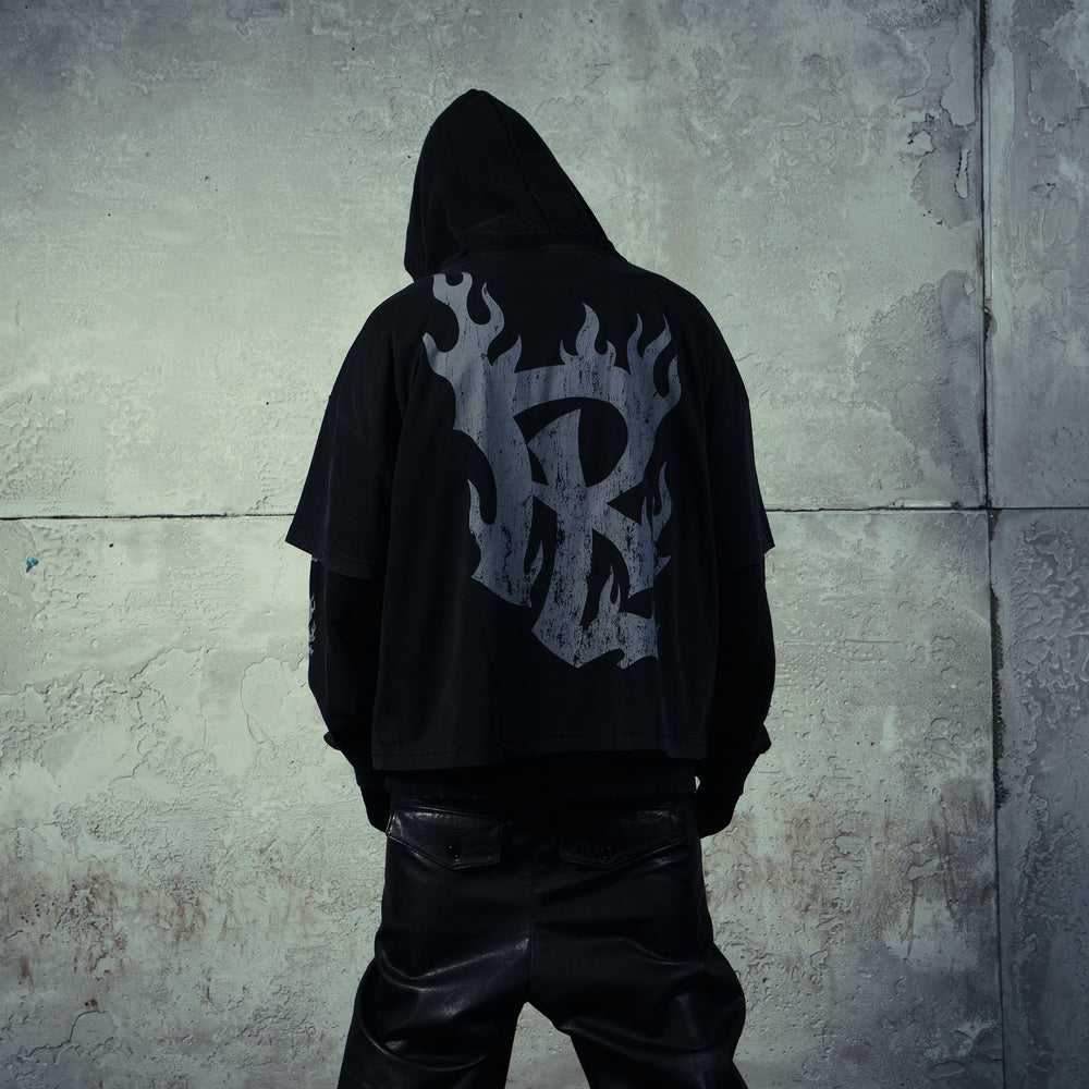 LOUD METAL LAYERED HOODIE