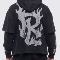 LOUD METAL LAYERED HOODIE