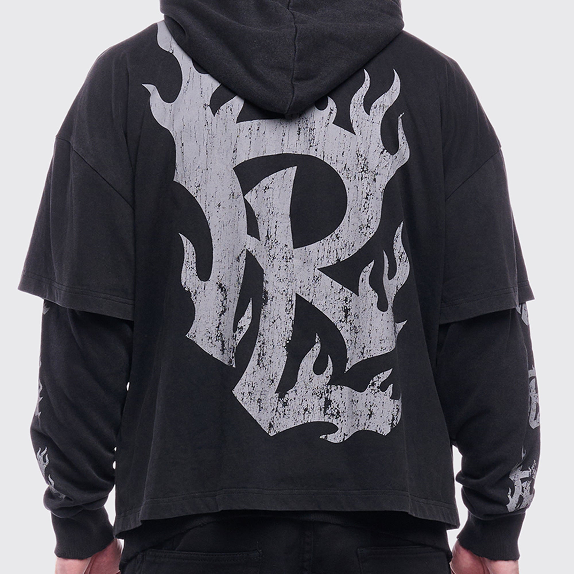 LOUD METAL LAYERED HOODIE