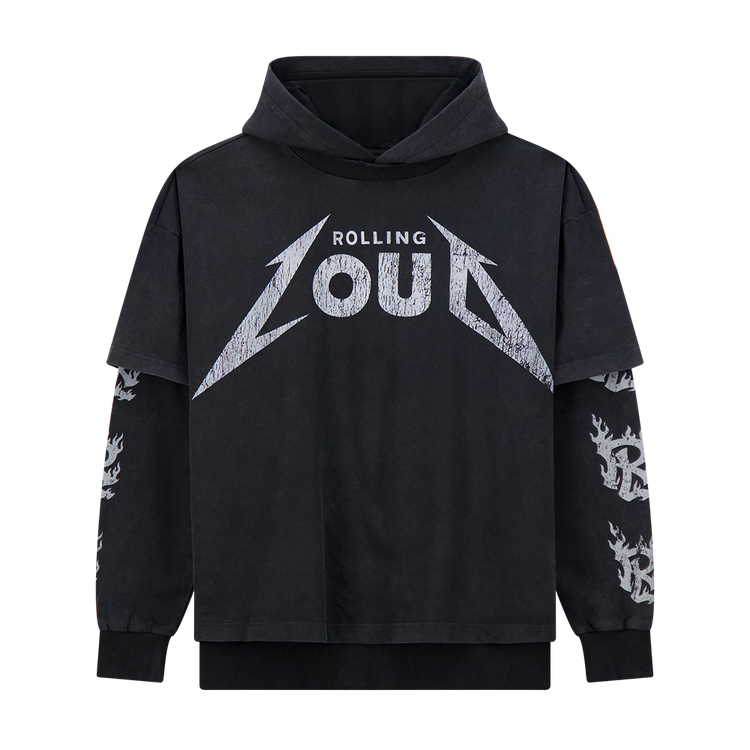 LOUD METAL LAYERED HOODIE