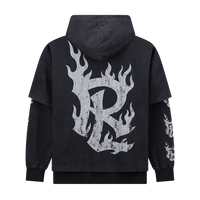 LOUD METAL LAYERED HOODIE