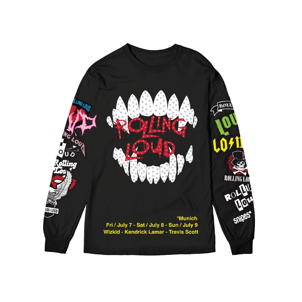 RL Munich 23 Loud Mouth Black Longsleeve