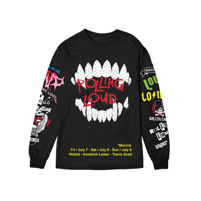 RL Munich 23 Loud Mouth Black Longsleeve