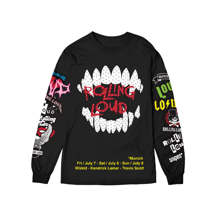 RL Munich 23 Loud Mouth Black Longsleeve