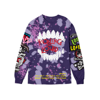 RL Munich 23 Loud Mouth Purple Tie Dye Longsleeve