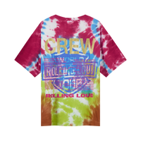 LOUD TIE-DYE CREW TEE