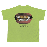 RL LA 24 Loud Mouth Grill Bling Lime Tee