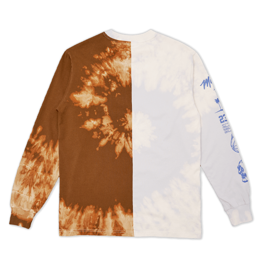 RL Miami 23 Double Trouble Tan/Brown Tie Dye LS
