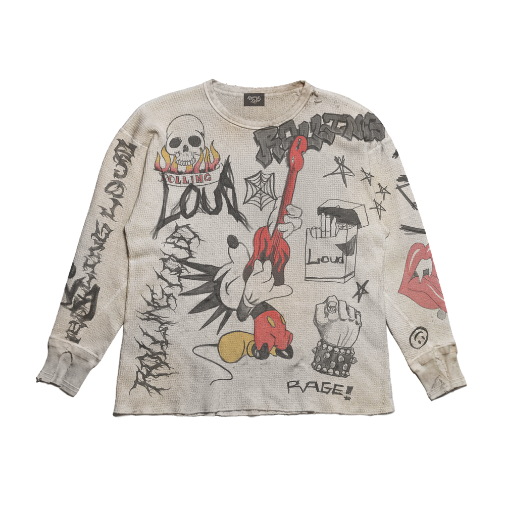 Mosh Mouse Oat Thermal Longsleeve