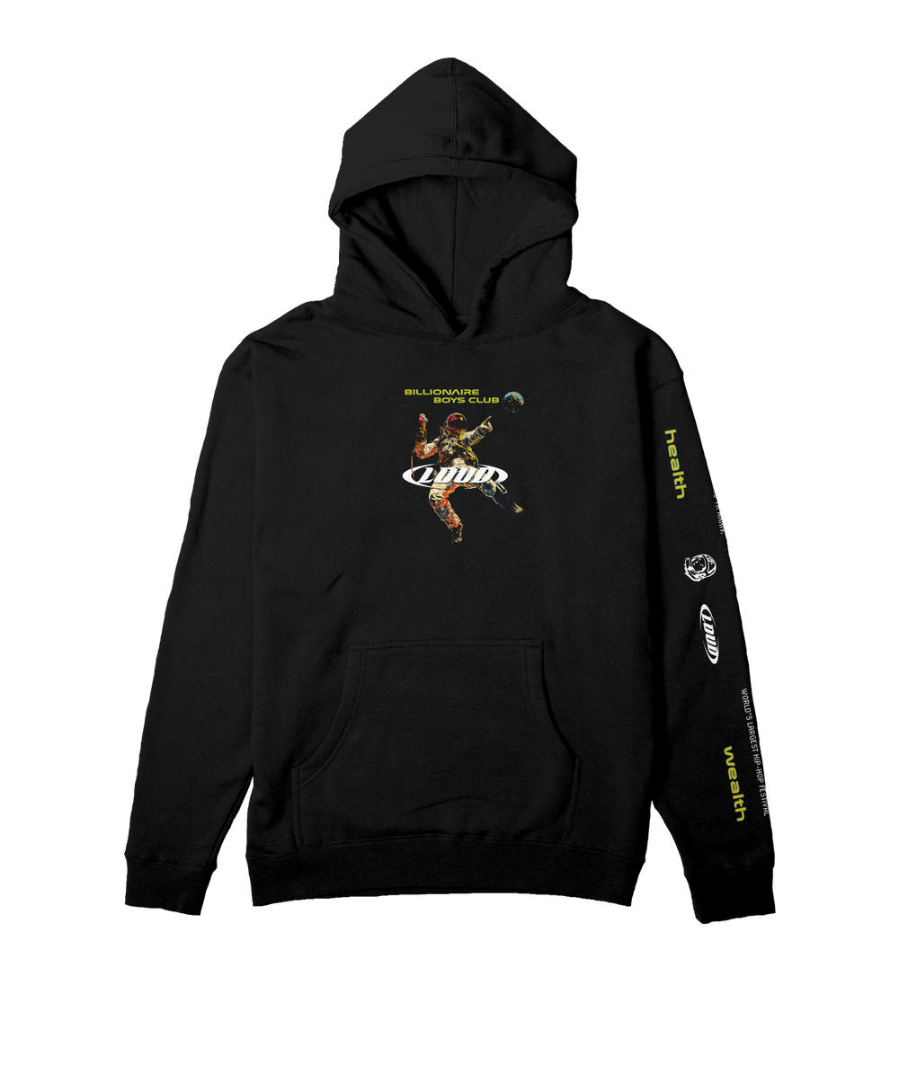 RL X BBC Mission Control Black Pullover Hoodie