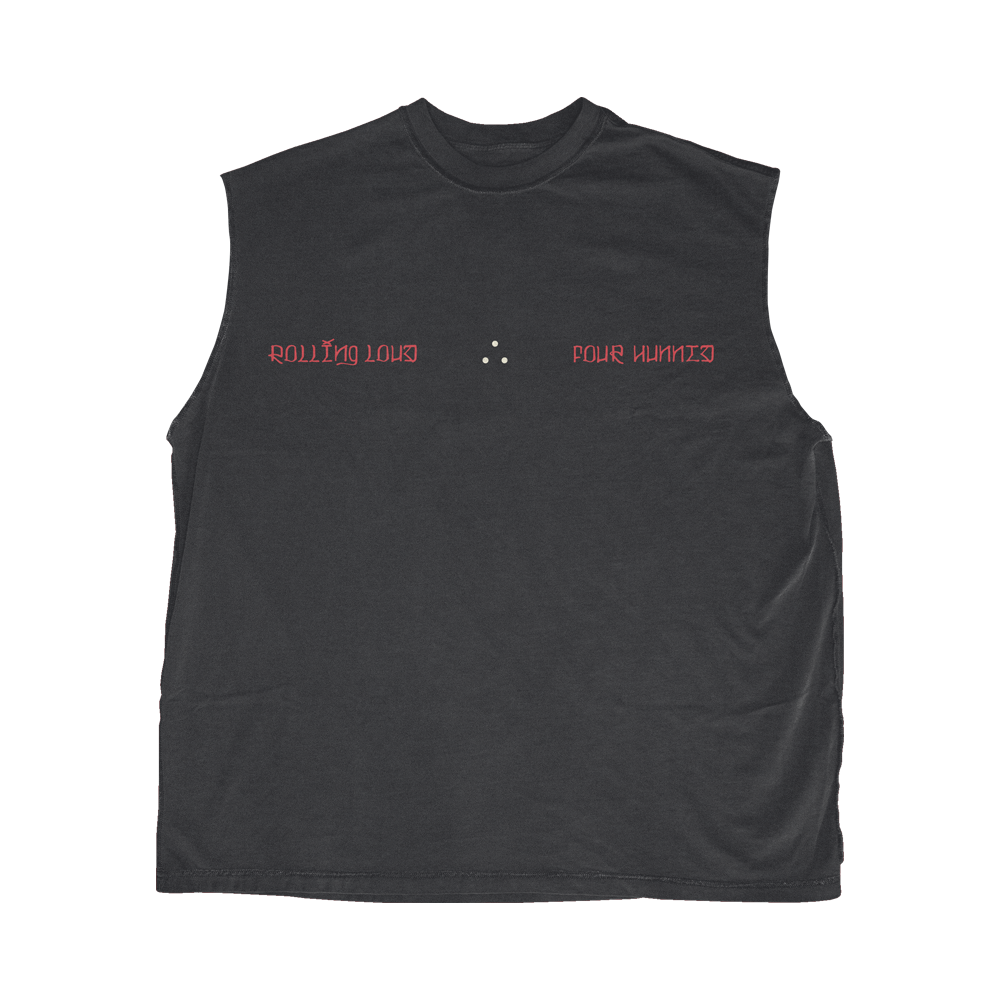 RLxYG MKL Washed Black Cutoff Tee