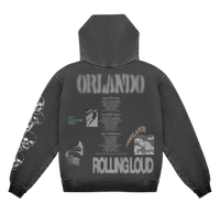 Moments Washed Black US 26 Lineup Hoodie