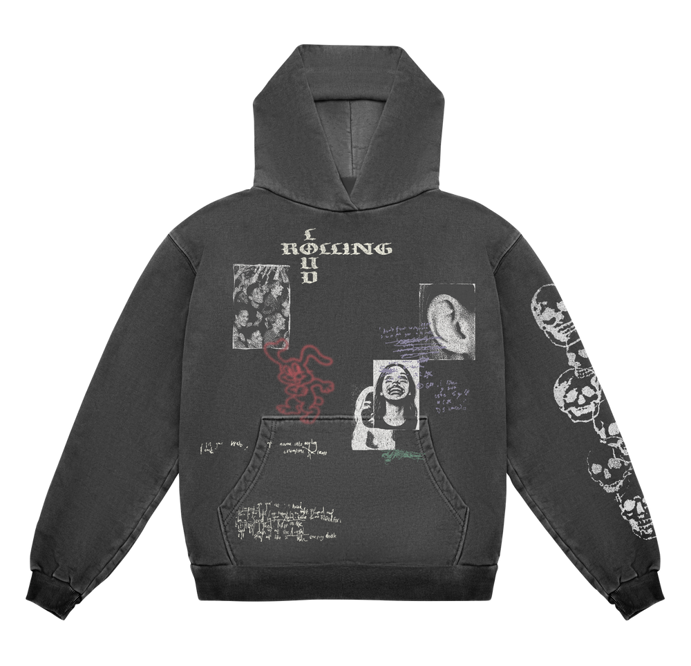 Moments Washed Black US 26 Lineup Hoodie