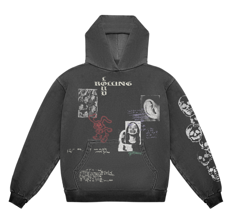 Moments Washed Black US 26 Lineup Hoodie