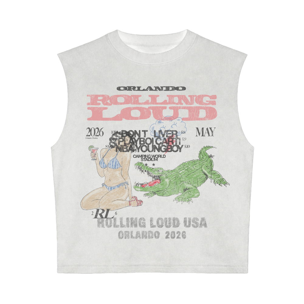 Gator vs Girl Bone Muscle Tank