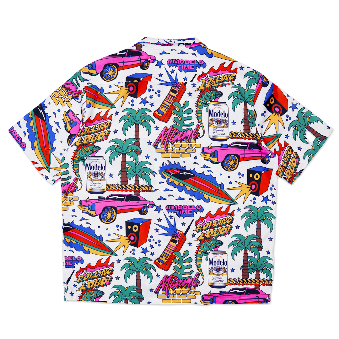 RL X Modelo Iguana AOP Resort Button-Up Shirt