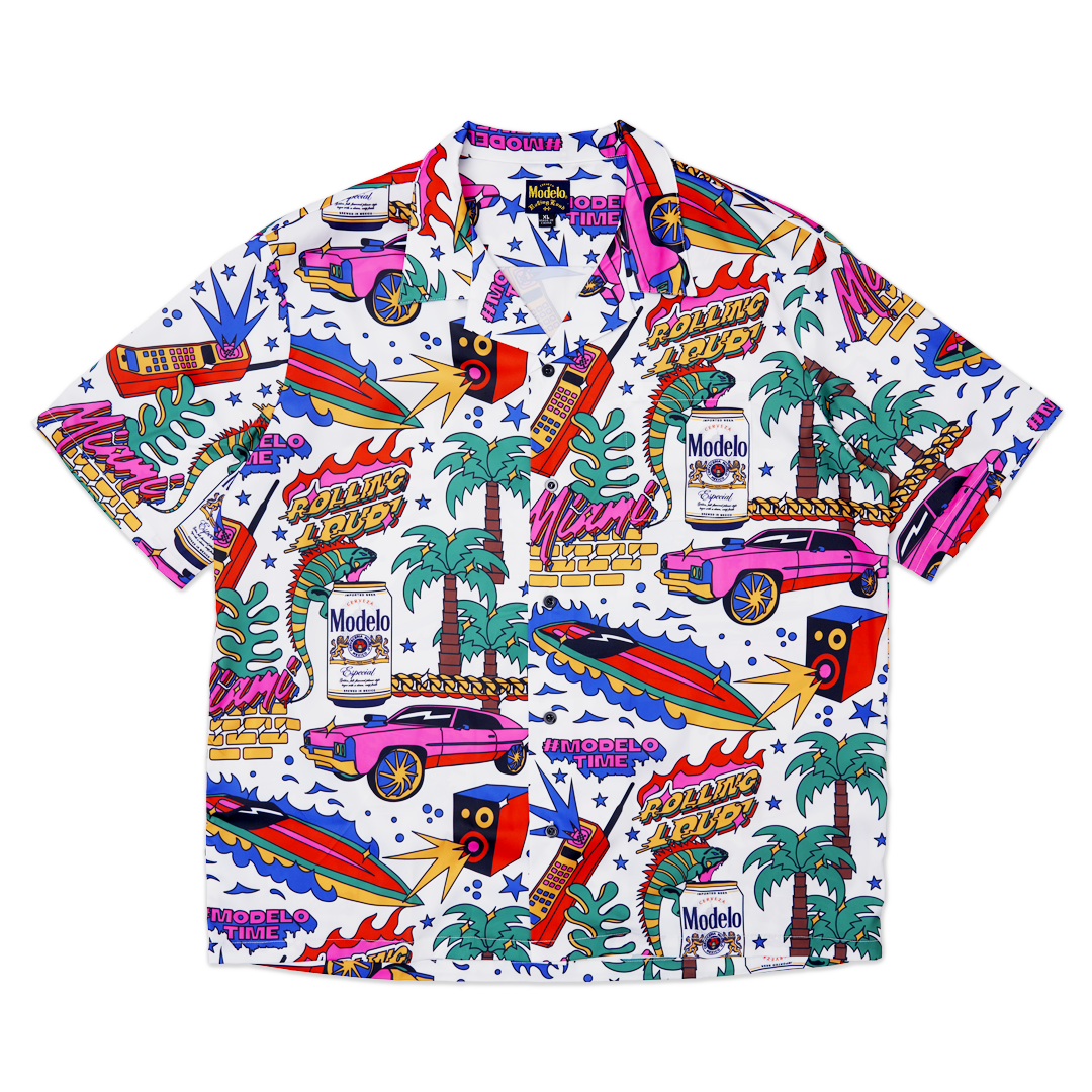 RL X Modelo Iguana AOP Resort Button-Up Shirt