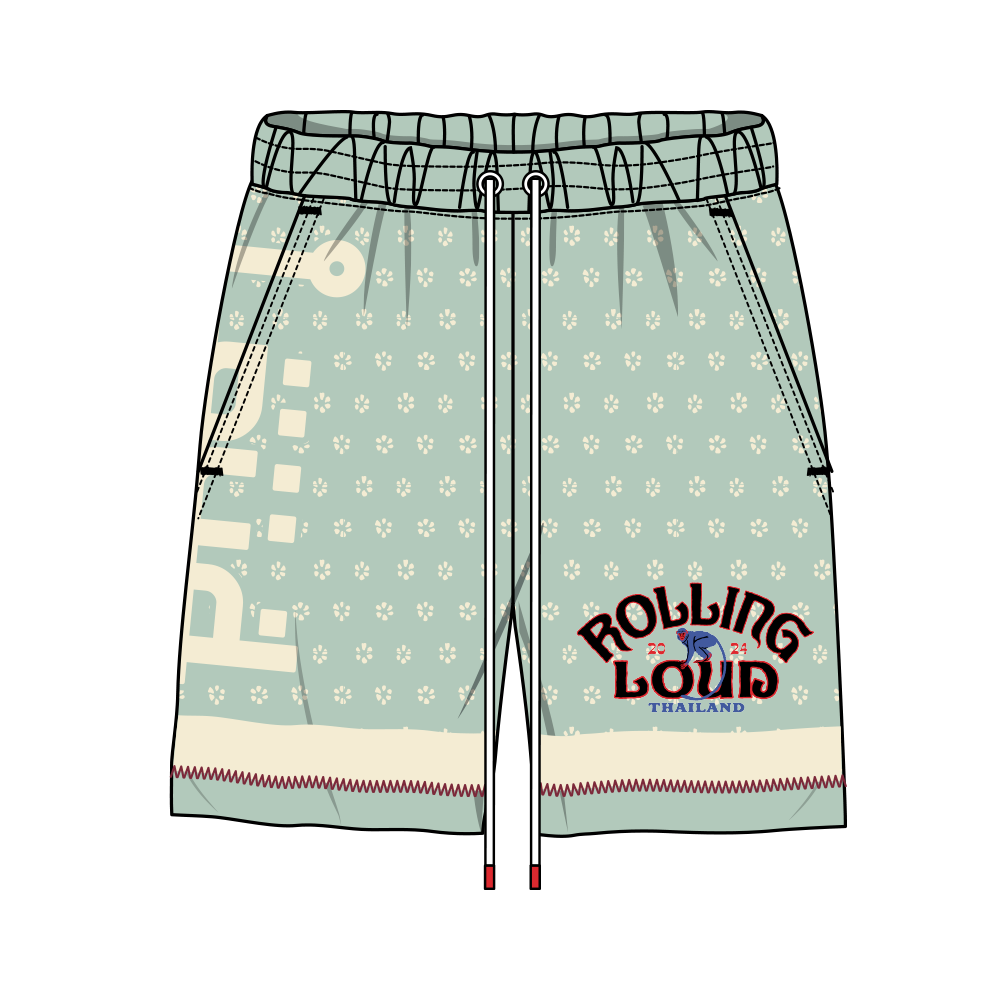 RL Thailand Oasis Mint Shorts