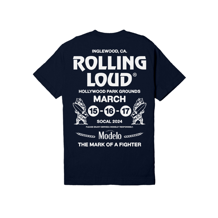 Modelo X RL LA 24 Off-Ramp Navy Tee ( Online Exclusive )