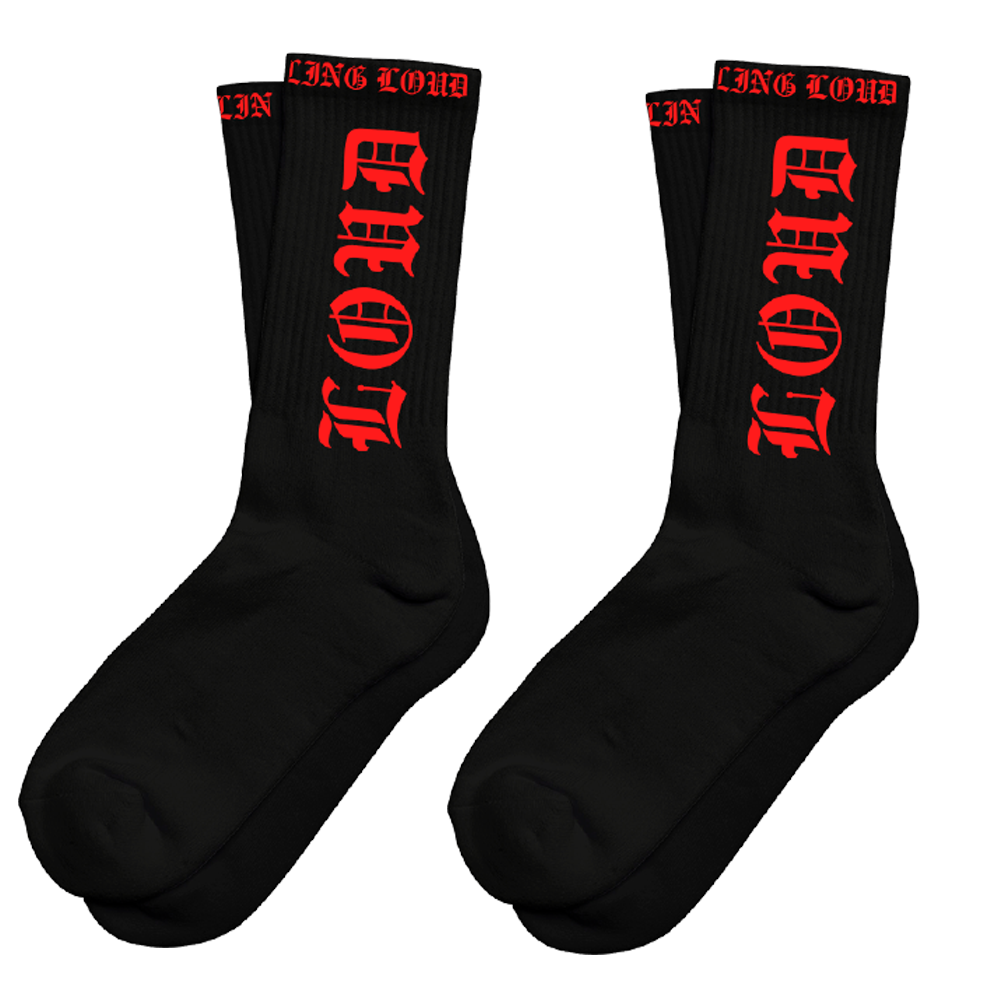 RL Oldie Red/Black Socks