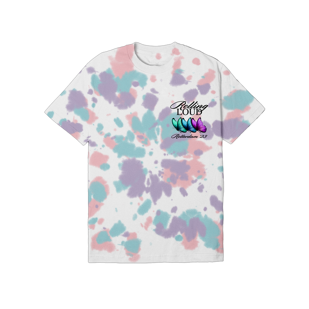 RL Rotterdam 23 On Repeat Tie Dye Lineup Tee