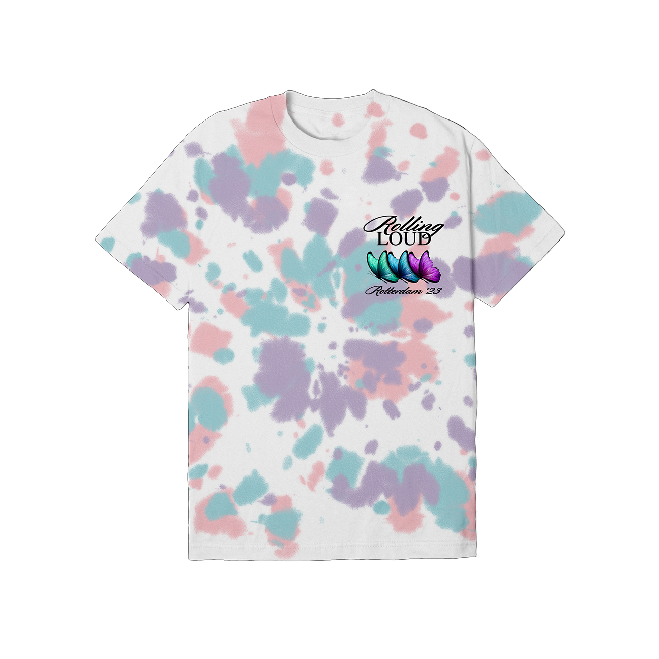 RL Rotterdam 23 On Repeat Tie Dye Lineup Tee