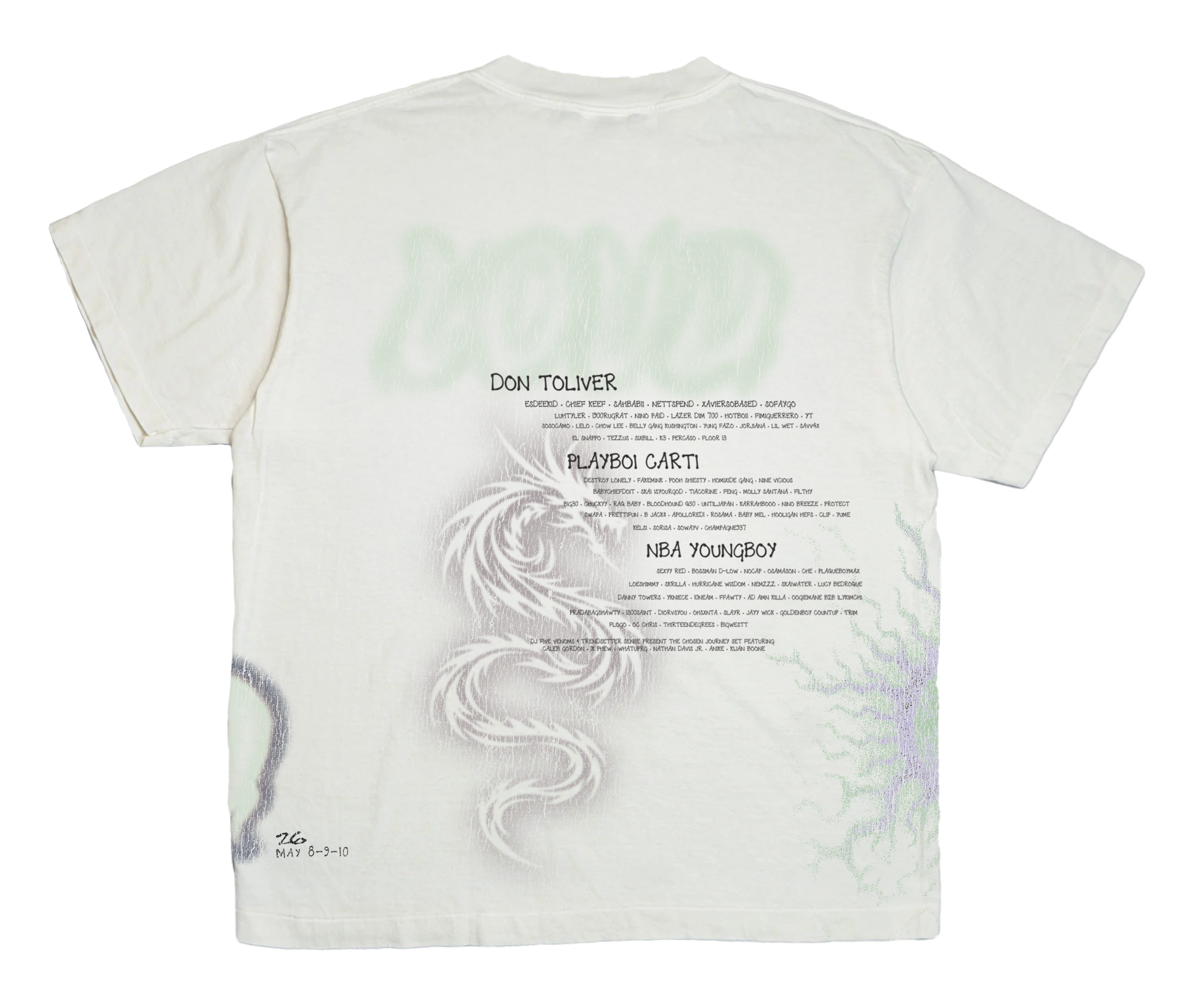 Riot Flame Bone US 26 Lineup Tee