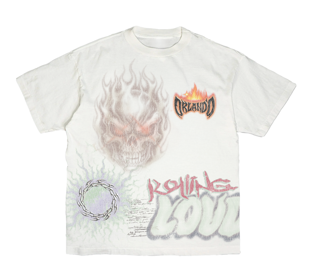Riot Flame Bone US 26 Lineup Tee