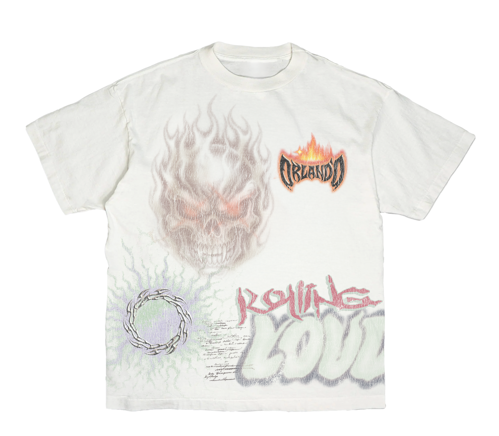 Riot Flame Bone US 26 Lineup Tee