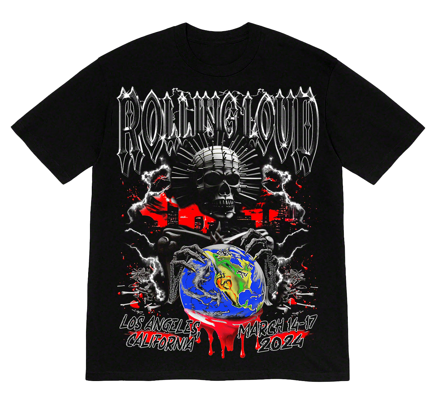 RL Pinhead Black Lineup Tee