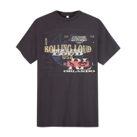PRESERVATION 26 HEADLINERS VINTAGE BLACK TEE