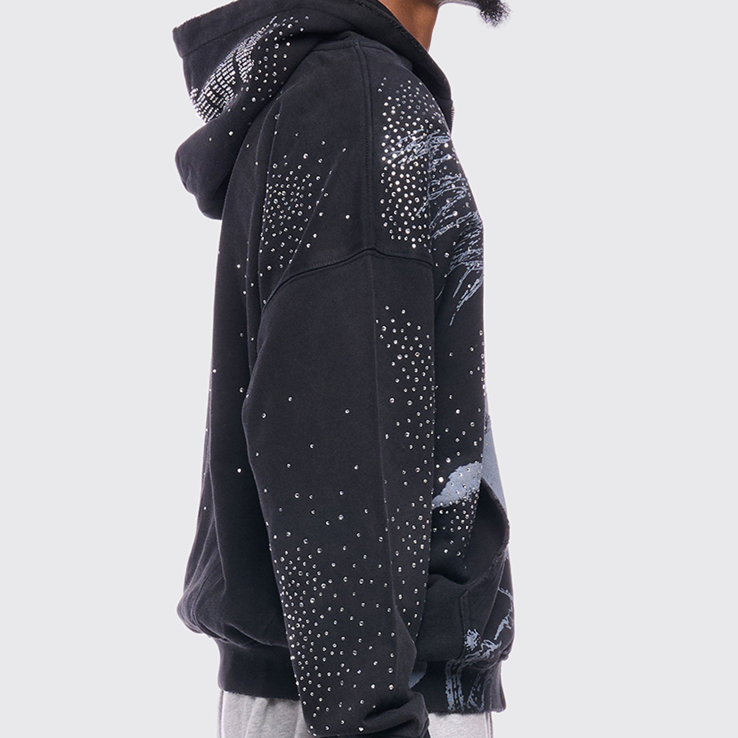 PUNK RIOT ZIP UP HOODIE | Rolling Loud
